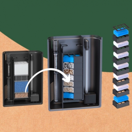 AQUATLANTIS Kit de Conversion Taille L - 7 Gobelets Modulaires - Pour Biobox 1, 2 et 3 visuel 3 Aqua Store