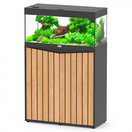 Aquarium AQUATLANTIS Prestige ULTRA 80 Tout Équipé - Couleur : Noir + Tasseaux - 85 Litres aquarium complet produit Aqua Store