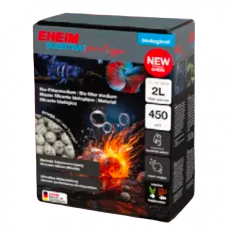 EHEIM Substrat Pro+O2xygen - Masse Filtrante Céramique - 2L - 1460g Aqua Store