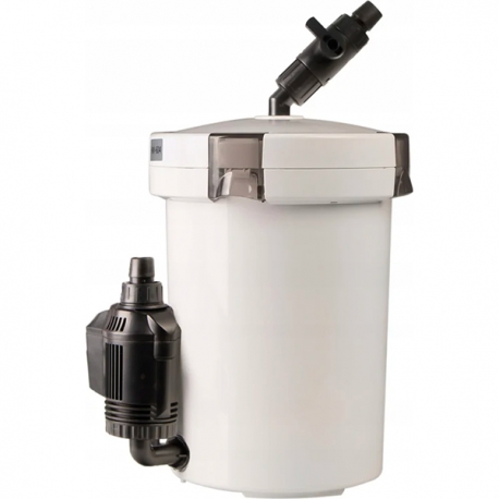 SUNSUN HW-604B - Filtre externe pour aquarium jusqu'à 160 L vu de côté Aqua Store