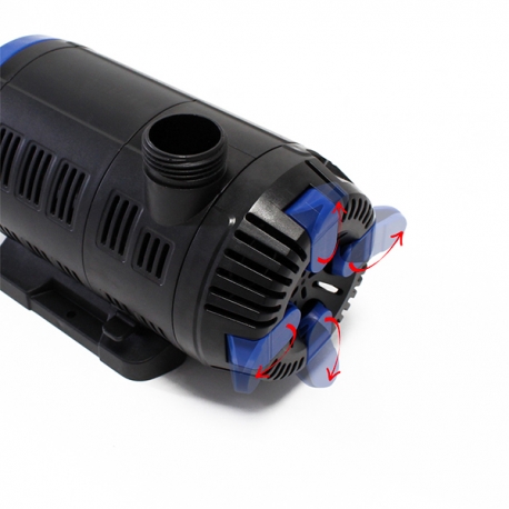 SUNSUN CET-8000 Réglable SuperECO - Pompe à Eau pour Bassin - 8000 L/H vu produit Aqua Store