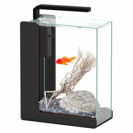 Aquarium AQUATLANTIS Aqua Lounge 16 Tout Équipé - Couleur : Noir - 16 Litres aquarium Aqua Store