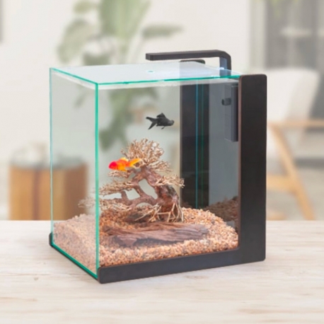 Aquarium AQUATLANTIS Aqua Lounge 16 Tout Équipé - Couleur : Blanc - 16 Litres décor Aqua Store
