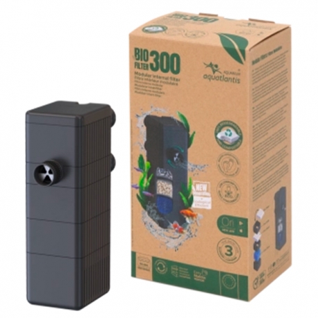 Aquarium AQUATLANTIS Aqua Lounge 54 Tout Équipé - Couleur : Noir - 54 Litres filtre Aqua Store