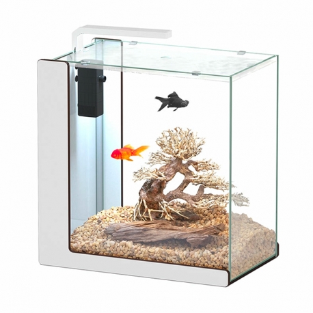 Aquarium AQUATLANTIS Aqua Lounge 54 Tout Équipé - Couleur : Blanc - 54 Litres aquarium Aqua Store