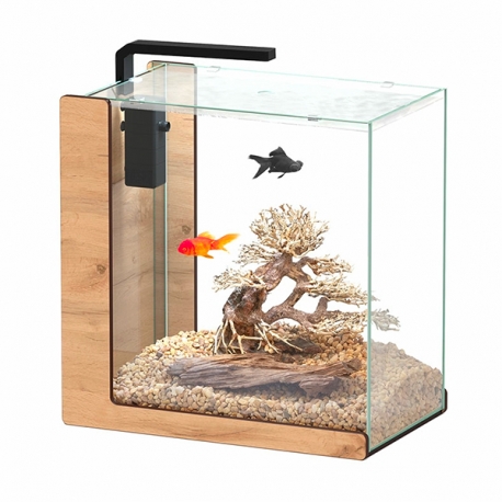 Aquarium AQUATLANTIS Aqua Lounge 54 Tout Équipé - Couleur : Chêne - 54 Litres Aqua Aqua Store