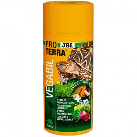 JBL Proterra Vegabil - 250 ml - 75 g - Aliment aux légumes pour tortues terrestres Aqua Store