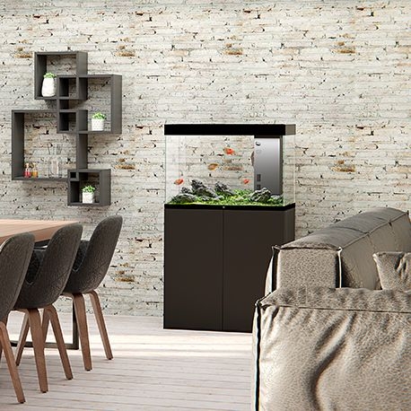 Aquarium CIANO Emotions Pro 80 - Noir - Cuve + Meuble - Tout équipé - 145 Litres Aqua Store