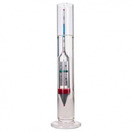 AQUAVIE Densimètre avec thermomètre intégré - Pour aquarium marin Aqua Store