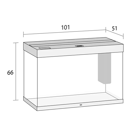 Aquarium JUWEL Rio 290 LED Noir - Tout Équipé - 290 Litres Aqua Store