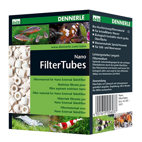 DENNERLE FilterTubes, Tubes de filtration pour Scaper's Flow