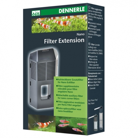 DENNERLE Nano FilterExtension - Panier externe supplémentaire pour EckFilter Aqua Store