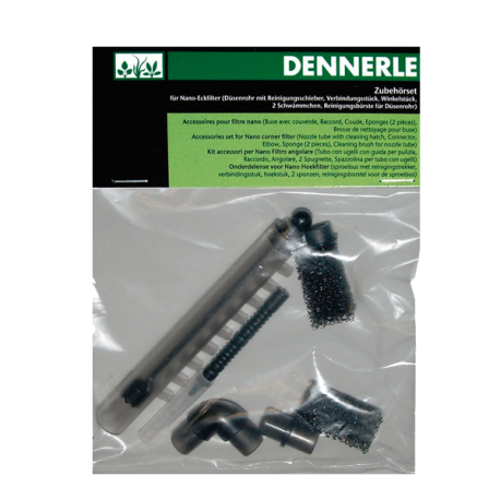 DENNERLE Set d'accessoires pour filtres angulaires Nano