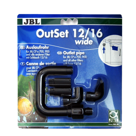 JBL OutSet 12/16 Wide, Kit de retour d'eau pour filtre externe Aqua Store