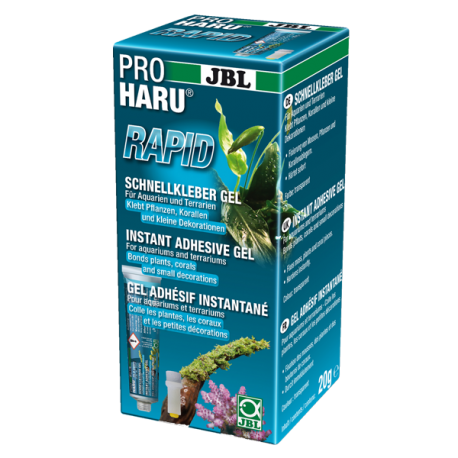 JBL ProHaru Rapid, Colle pour Plantes, Décoration et Coraux - 20 g 