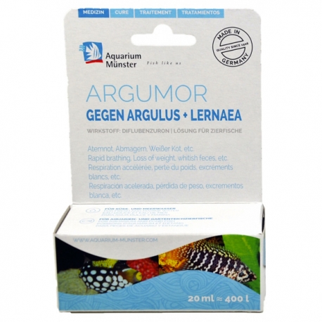 AQUARIUM MUNSTER Argumor - Anti poux et Anti vers - 20 ml Aqua Store
