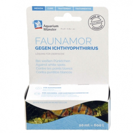 AQUARIUM MUNSTER Faunamor - Anti points blancs - 20 ml Aqua Store