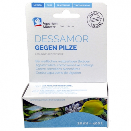 AQUARIUM MUNSTER Dessamor, Anti sécrétions blanchâtres - 20 ml Aqua Store