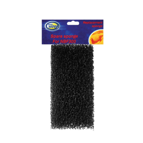 Mousse noire pour filtre d'aquarium AQUA NOVA NBF-300