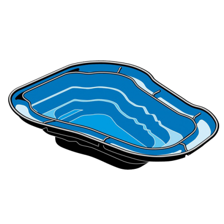 Image 1 - UBBINK Ocean SII, Bassin Préformé - 1500 litres - Livraison gratuite Aqua Store