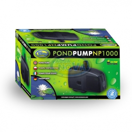 AQUA NOVA Pompe à Eau NP-1000 - Débit 1000 l/h