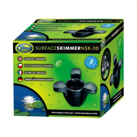 AQUA NOVA NSK-30, Skimmer de Surface - 2500 L/H