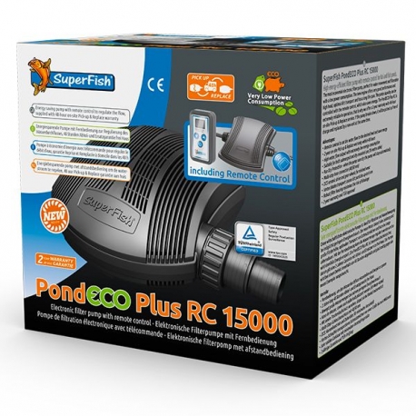 Image 1 - SUPERFISH PondECO Plus RC 15000 avec Contrôleur - 15000 L/H Aqua Store