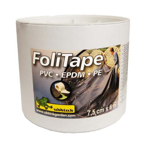 UBBINK FoliTape Universal, Adhésif Universel pour Baches - 7,5 x 600 cm Aqua Store