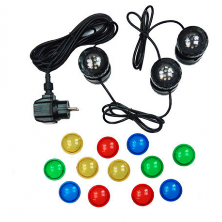 Image 2 - AQUA NOVA NPL1-LED3 - 3 Spots pour bassin Aqua Store