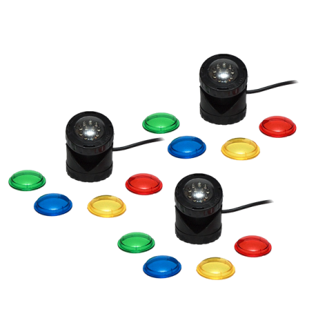 AQUA NOVA NPL1-LED3 - 3 Mini-Spots pour bassin Aqua Store