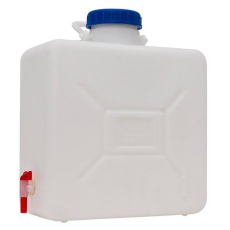 30 l litres bidon plastique + robinet