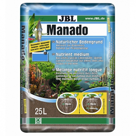 JBL MANADO - Substrat de sol naturel - 25 Litres Aqua Store