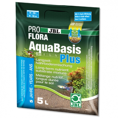 Substrat de sol naturel pour aquariums d'eau douce JBL MANADO 10litres