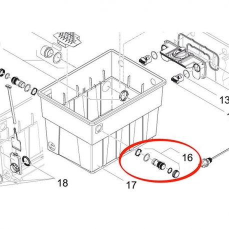 OASE Fixations support Screenex BioTec 18 2020