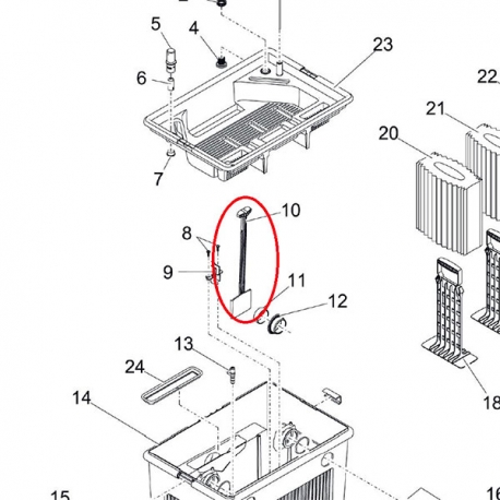 OASE Vanne de vidange BioTec 5.1 / 10.1 Aqua Store