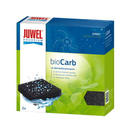 JUWEL BioCarb Taille M, Mousse Charbon Actif - Pour Filtre Bioflow 3.0