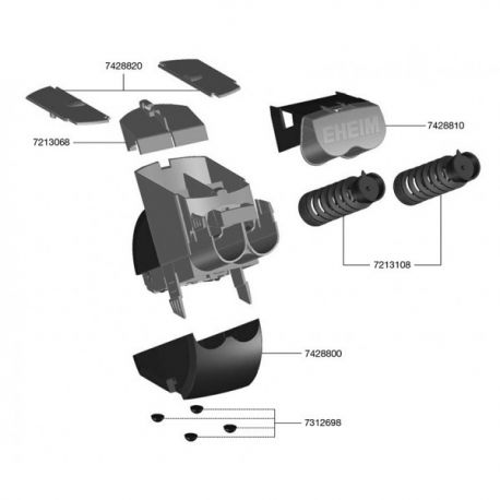 EHEIM TWIN 3582 - Distributeur automatique de nourriture