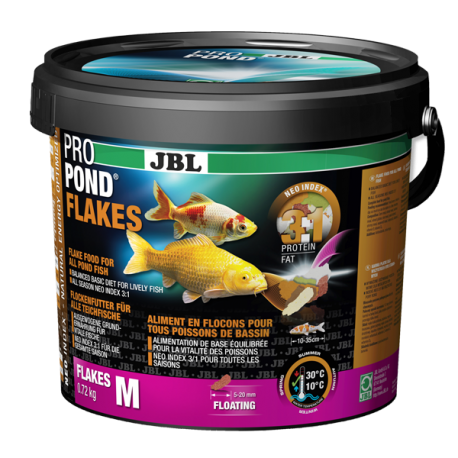 JBL Pro Pond Flakes M - Toutes saisons - 0,72 kg