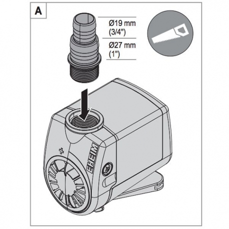 EHEIM Compact ON 3000 - Pompe à eau pour aquarium - 3000 L/H