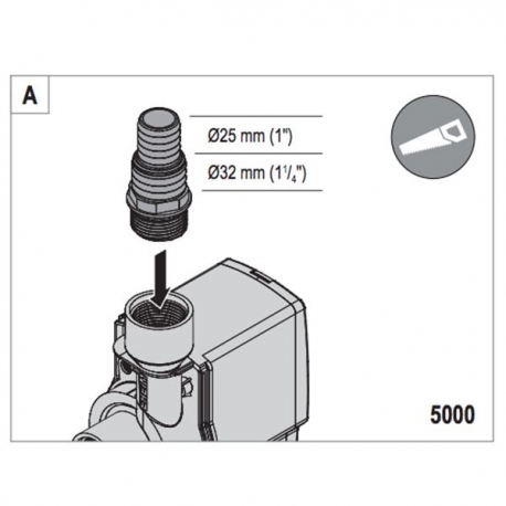 EHEIM Compact ON 5000 - Pompe à eau pour aquarium - 5000 L/H