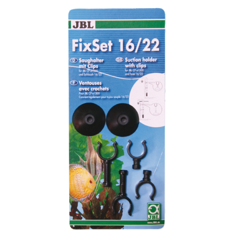 JBL FixSet 16/22 - Ventouses avec Crochets Aqua Store