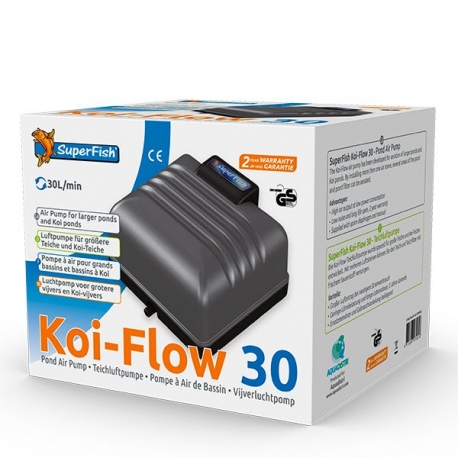SUPERFISH Koi-Flow 30 Set - Kit Aération Bassin - 1800 L/H