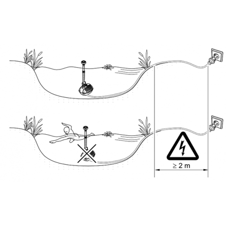 OASE Aquarius Fountain Set Eco 5500 - Pompe jet d'eau bassin 5500 l/h