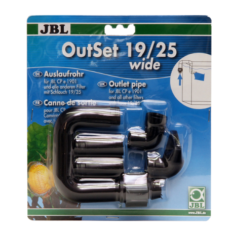 JBL OutSet 19-25 Wide, Kit de retour d'eau pour filtre externe