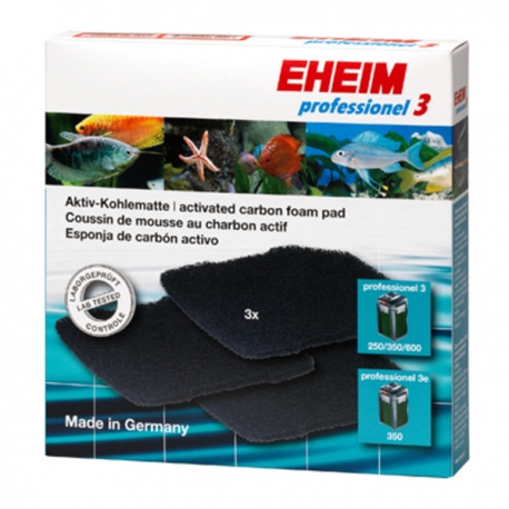 Eheim professionel 3 Mousses Charbon 2071/2073/2074/2075 Aqua Store
