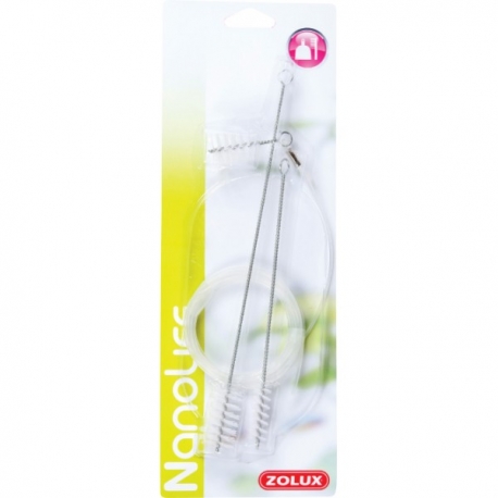 ZOLUX Set brosses de nettoyage pour tuyaux - 3 brosses Aqua Store
