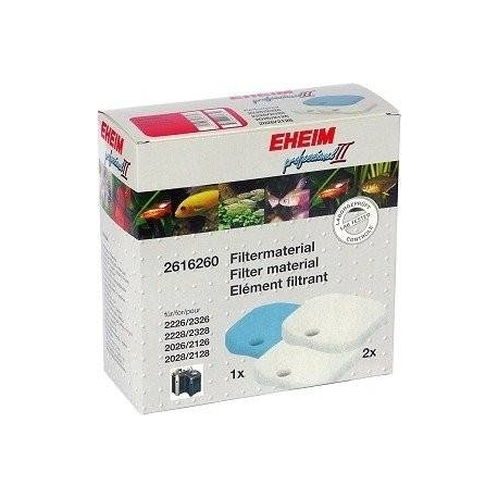 Eheim Set de mousse et ouates pour filtre professionel 2 2026, 2126, 2028, 2128, 2226, 2228 Aqua Store