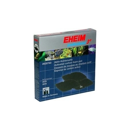 Eheim Cartouche charbon pour filtre Professionnel 3 2076-2078 Aqua Store