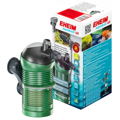 EHEIM Aquaball 60 - Filtre pour Aquarium jusqu'à 60 L