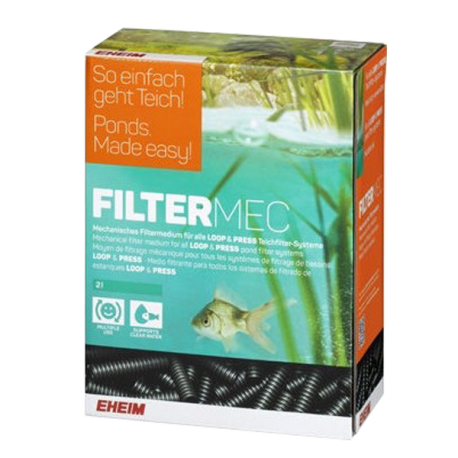 EHEIM FilterMec - Masse de filtration mécanique - 2 L